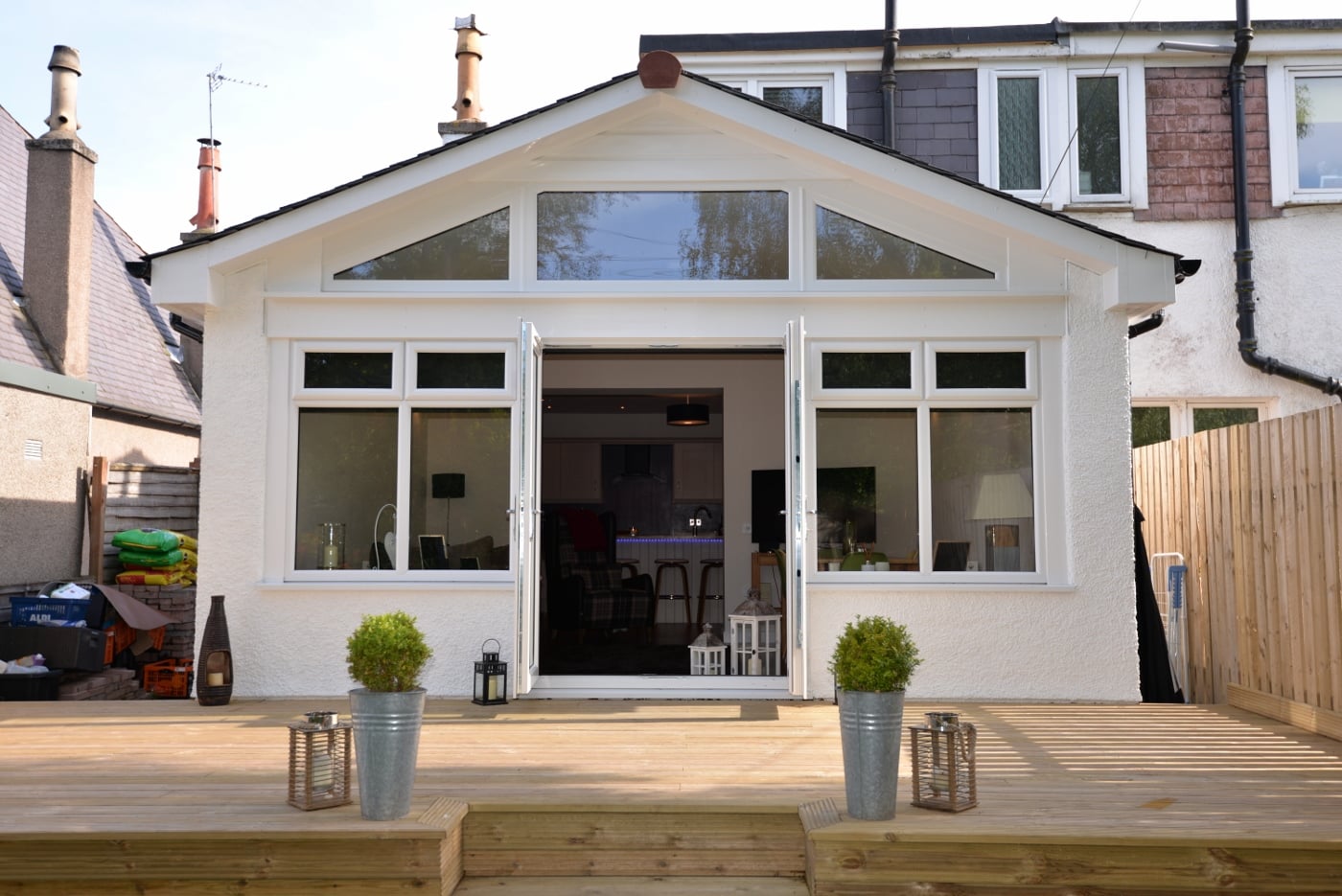 Clark Tiled Sunroom Gable Front Aberdeen | CR Smith